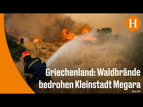 Video Thumbnail: Vier Tage Dauereinsatz: Feuerwehr bekämpft Waldbrände westlich von Athen