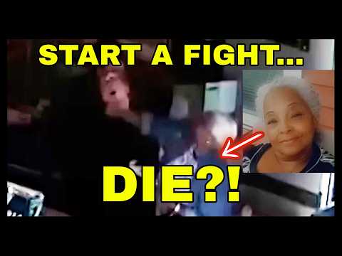 Elderly Woman Starts Fight At Tim Horton's, Dies
