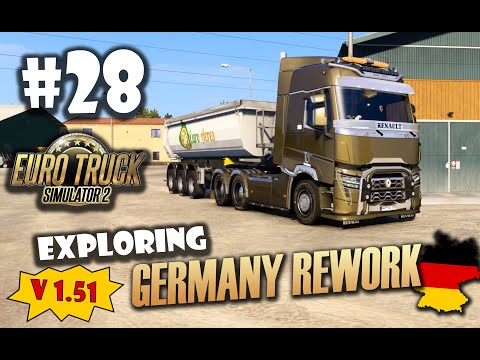 ETS2 v1.51 | Magdeburg - Kassel | Exploring Germany Rework | E28