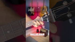 hallelujah (leonard cohen) guitar tutorial