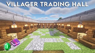 Minecraft Villager Trading Hall 1.19/1.20 How to Build