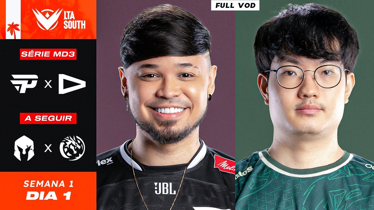 LTA SUL (NOVO CBLOL): PAIN x LOUD & VKS x LEV | #LTA Official Co-stream - Round 1