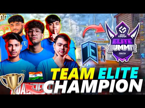 TEAM ELITE💙CHAMPION OF ELITE SUMMIT S1🤫 || HOW TEAM ELITE BECOME CHAMPION 🏆 || ELITE SUMMIT S1 2025