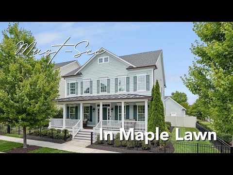 A Must-See Home in Maple Lawn! 7810 Blue Ribbon Street Property Tour