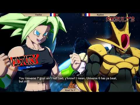THE FRENCH GO1 ! Kyden vs Yasha FT7 - Wanted DBFZ ep17