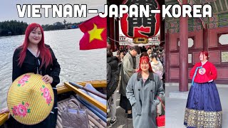 1 Month In Asia✈️ Korea, Japan, Vietnam: DisneySea, Universal Studios, Da Nang, Hoi An, Ho Chi Minh