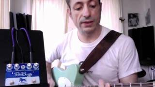 Video thumbnail for Black Cat Bee Buzz Boost guitar pedal demo and review by rocknrollvintage