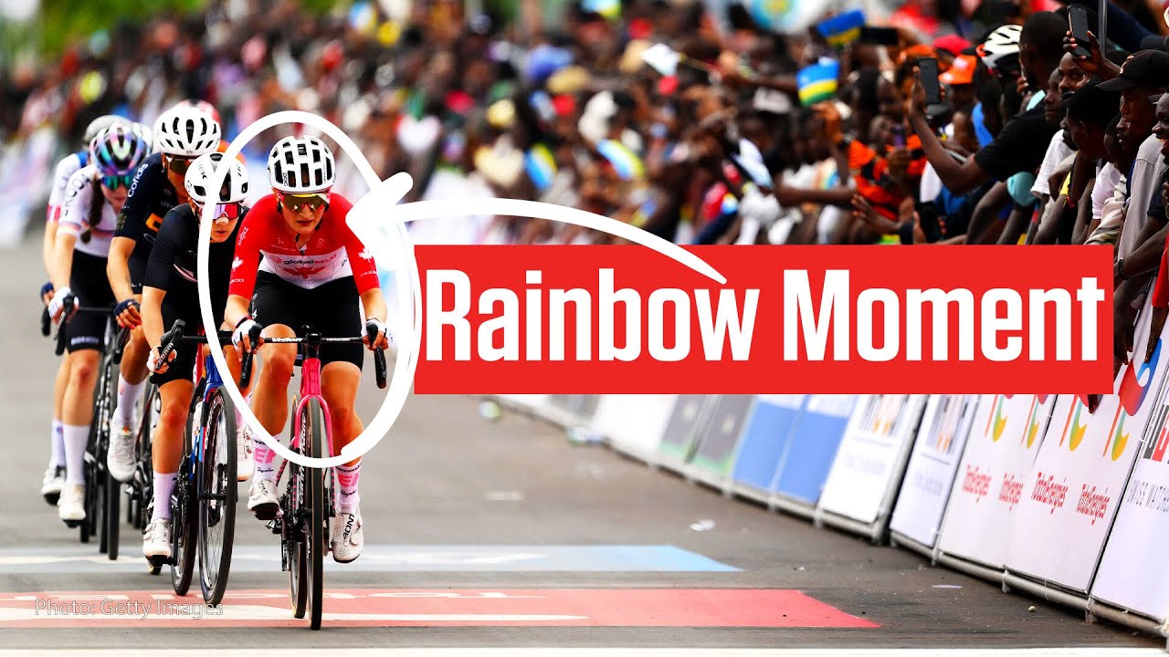 The Story Behind Magdeleine Vallieres` Rainbow Ride In World Championships 2025