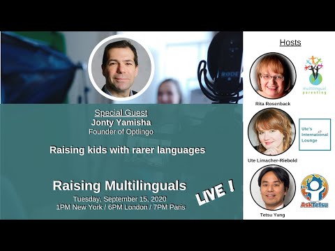 S6: Jonty Yamisha - Raising multilingual children in endangered and less accessible languages