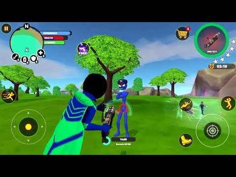 Stickman Superhero Gameplay | android game