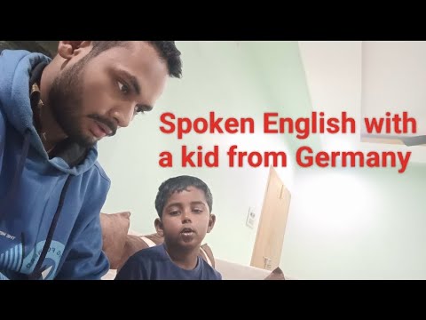 Spoken English class with a kid || suprisingly he is speaking fluent English|| English conversation