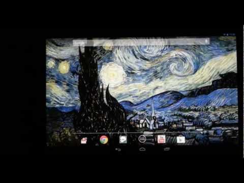 Starry Night 3D Video