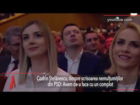 Stiri Mediafax 19 septembrie - Codrin Ștefănescu despre nemulțumiții din PSD: niște "oblojiți"