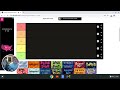 MY SPONGEBOB SQUAREPANTS SEASON 2 TIER LIST