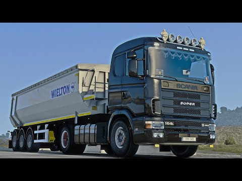4K|ETS2 1.43 Scania 164L V8 Sofia (BG) - Craiova (RO)