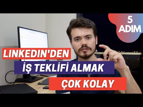 , title : '5 ADIMDA LINKEDIN'DEN İŞ TEKLİFİ ALMAK | DENENMİŞ BAŞARILI YÖNTEMLER | ÇOK KOLAY'