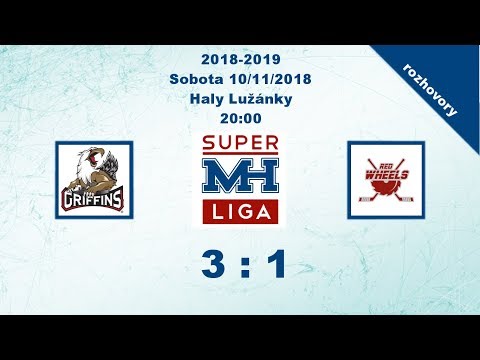 MH Superliga (2018-2019) Griffins vs. Red Wheels 3:1 - rozhovory