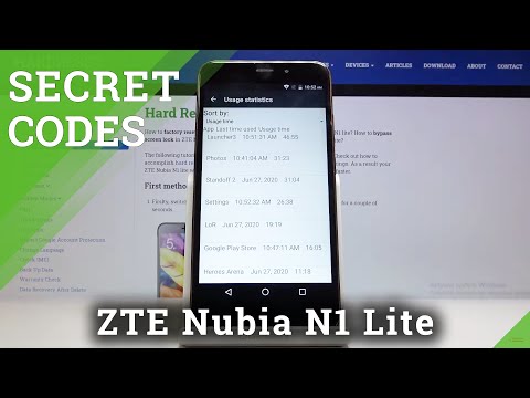 Secret Codes on ZTE Nubia N1 Lite – Best Hidden Features