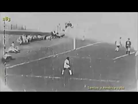 Pelé Edson (Santos) - 21/11/1961 - Santos 6x1 América - 1 gol