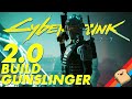 my revised gunslinger build in cyberpunk 2.0 phantom liberty