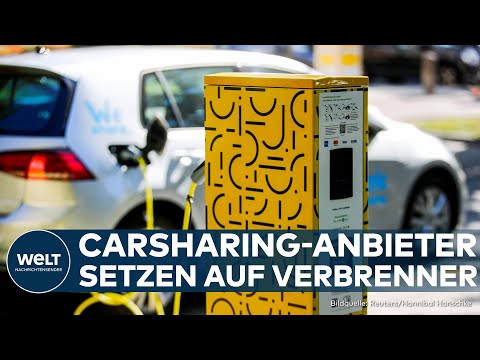 Video Thumbnail: CARSHARING: Anbieter verkleinern E-Auto-Flotte! Auch viele Nutzer steigen lieber in Verbrenner