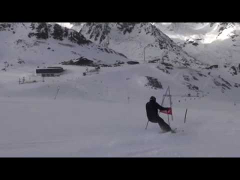 Slalom gigant z tyczkami Softpole