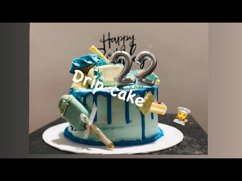 Let’s make Drip cake👩‍🍳🍰This is may first one