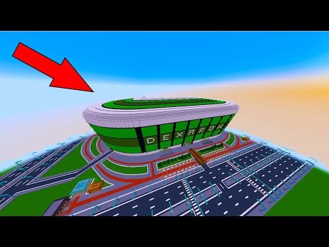 DÜNYANIN EN İYİ STADYUMU - MİNECRAFT STADYUMLAR - HAYRAN HARİTALARI!! #keşfet #shortvideo #stadyum