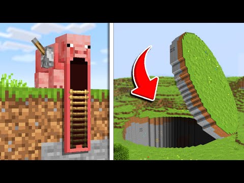 5 BASI SEGRETE CHE I TUOI AMICI NON TROVERANNO MAI SU MINECRAFT