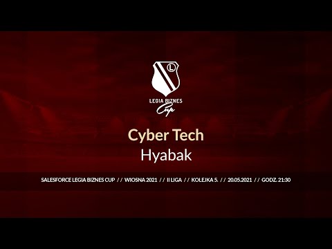 Skrót spotkania Cyber Tech - Hyabak ( Legia Biznes Cup Wiosna 2021 )
