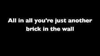The Happiest Days of our Lives/Another Brick in the Wall Part 2-Pink Floyd (Lyrics)