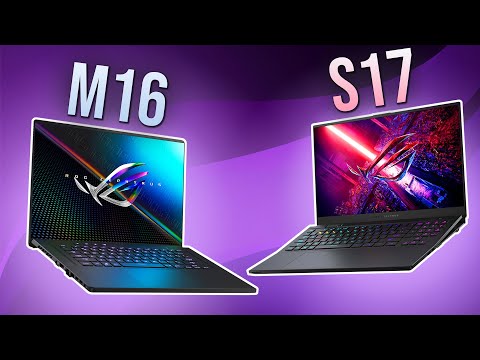 NEW ASUS Gaming Laptops! Zephyrus M16 & S17