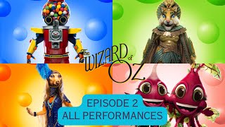 Season 11 - Episode 2 Performances: The Wizard of Oz | THE MASKED SINGER US
