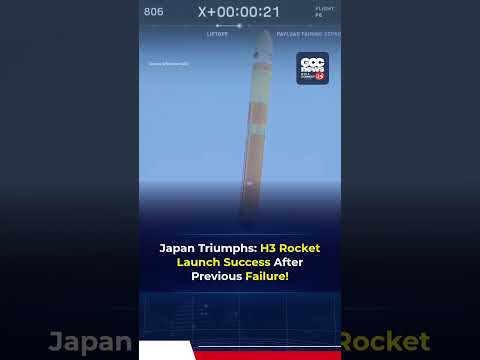 Japan’s H3 Rocket Successfully Launches 6 Satellites JAXA Space Mission