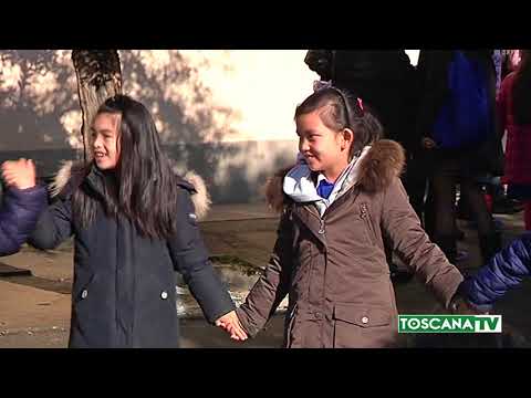 2018-04-13 POGGIO A CAIANO - EVACUATA SCUOLA PER ALLUVIONE, MA È ESERCITAZIONE