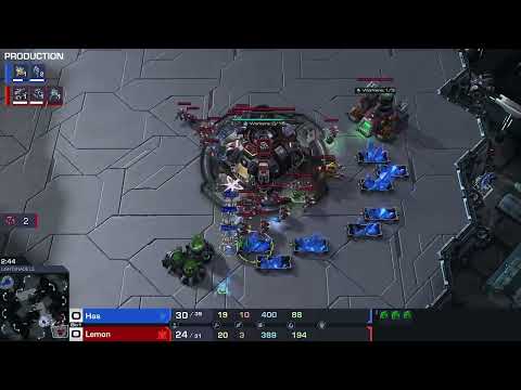 Has vs  Lemon G1 - Pilot Starcraft 2 Commentary