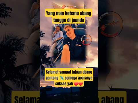 hari ini aisar ke surabaya #aisarkhaled