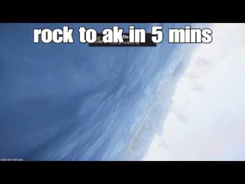Rock to ak in 5 minutes-rust console edition