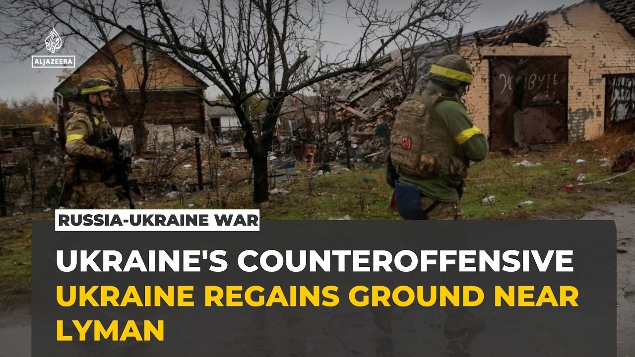 Ukraine regains ground in east as counteroffensive challenges stalemate narrative