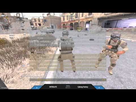 [promod] iNTERLATE vs Cyborg Factory Athens Elysium Cup (mp_crossfire, Bo3)(1/2)