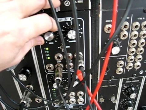 Moog Modular with ModCan Quantizer