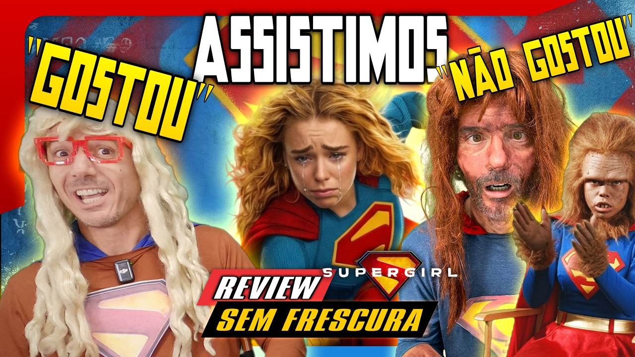 ASSISTIMOS SUPERGIRL - REVIEW SEM FRESCURA E SEM SPOILER #SUPERGIRL
