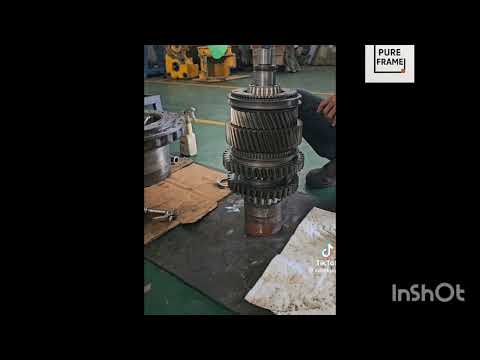 "Rebuilding Scania GRSO905 Gearbox|Assembly Process"