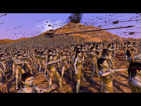15000 Archers VS 4000 Elven Huntresss - Ultimate Epic Battle Simulator 2