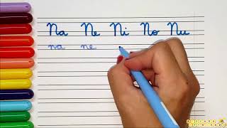 Caligrafia de Sílabas com a letra N
