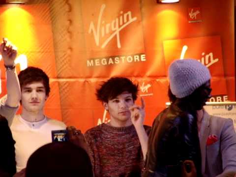 One Direction signing in Paris 02/14/12