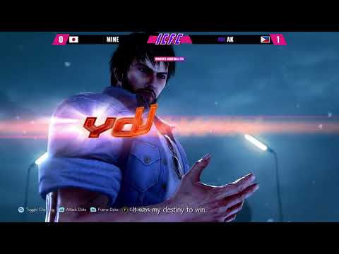 ICFC ASIA Fall 2022 FINALS - Tekken 7 Tournament (JDCR, youjinboy, Mine, AK)