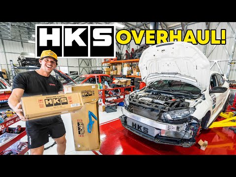 Dream Civic Type R Gets JDM HKS OVERHAUL!