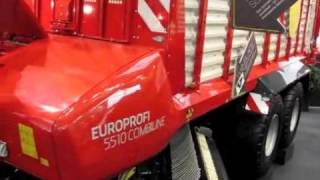 Récolte des fourrages : Pöttinger, les couteaux réversibles sur les autochargeuses Europrofi