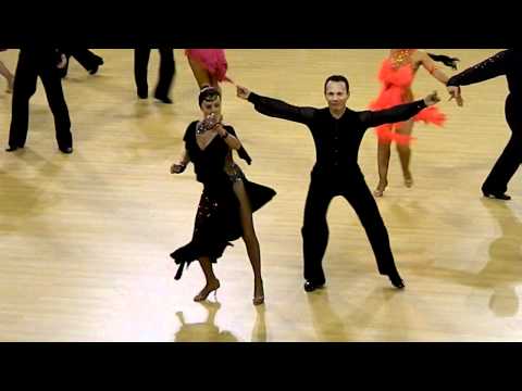WDSF Cambrils - Senior II Latin - Semi-final - Patrick Mialon & Fabienne Zimmer - samba